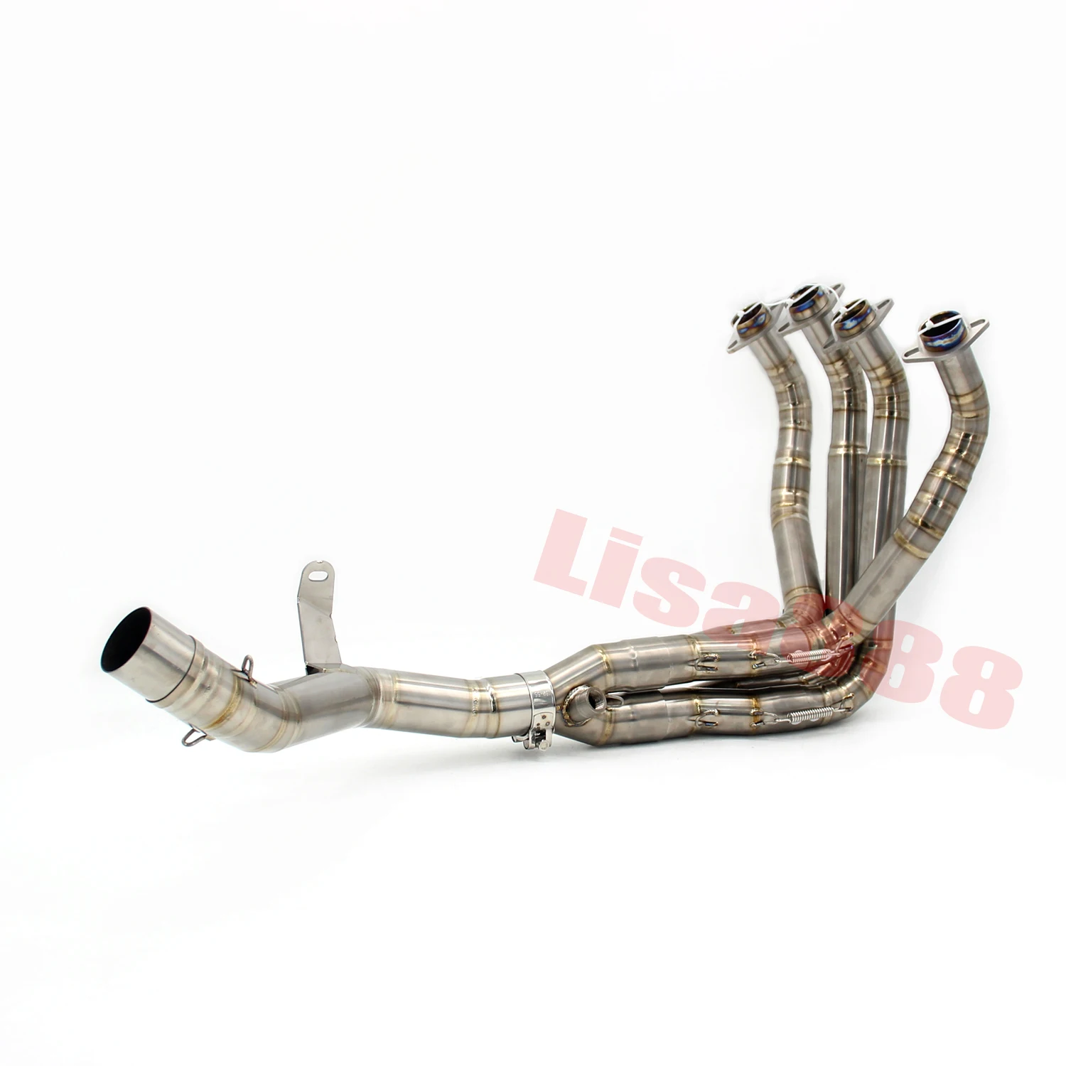 Tubo delantero de escape para Kawasaki Z900 Titanio y acero inoxidable - imagen 2