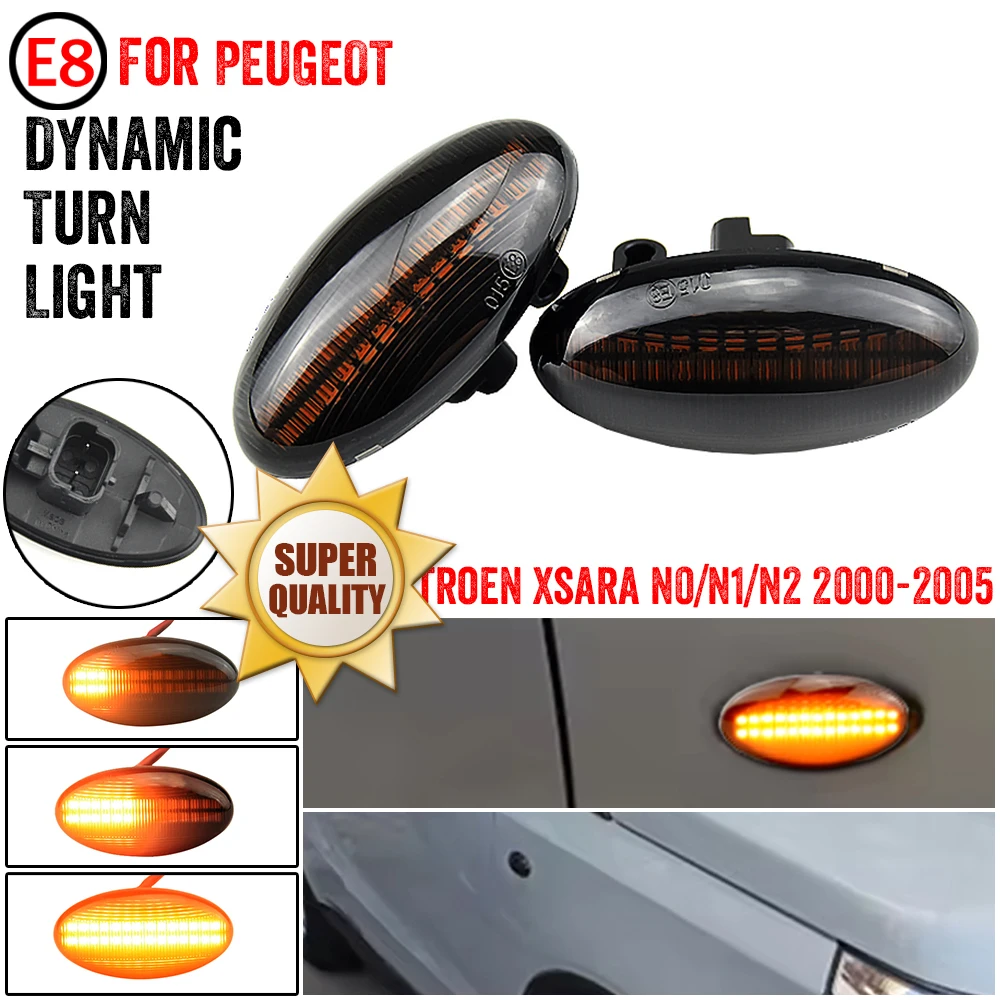 Intermitente lateral dinámico LED para Peugeot y Citroën - imagen 4