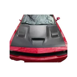 Capó fibra de carbono con ventilación W11 – Dodge Challenger V6 2015