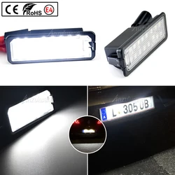 Luces LED de matrícula para VW Golf 4-7, Passat B6, Lupo y Polo
