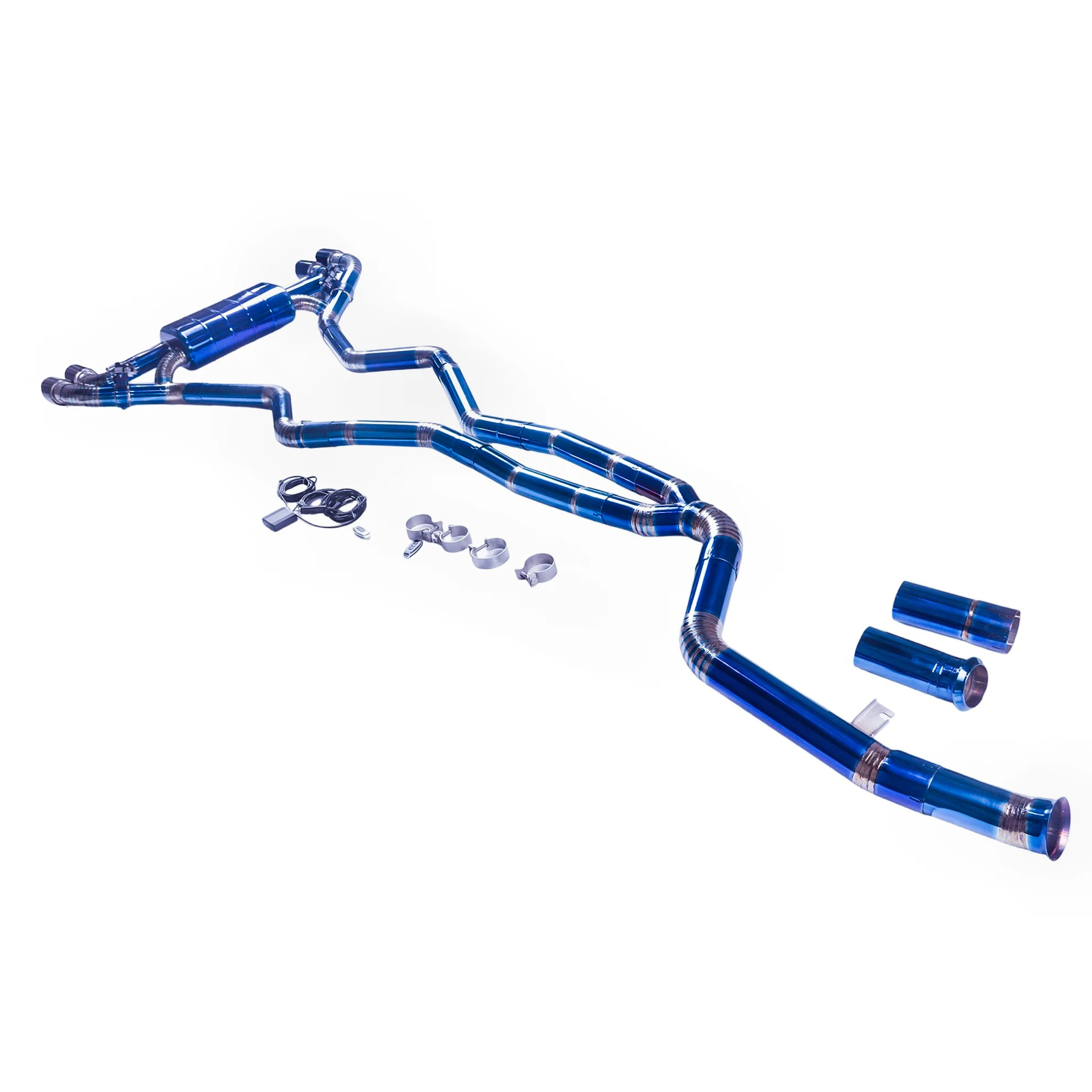 Escape Catback GFC Titanium con Válvula Eléctrica para BMW M340i - imagen 3