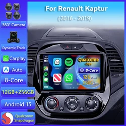 Android 15 CarPlay para Renault Kaptur 2016-2019 navegación 2Din