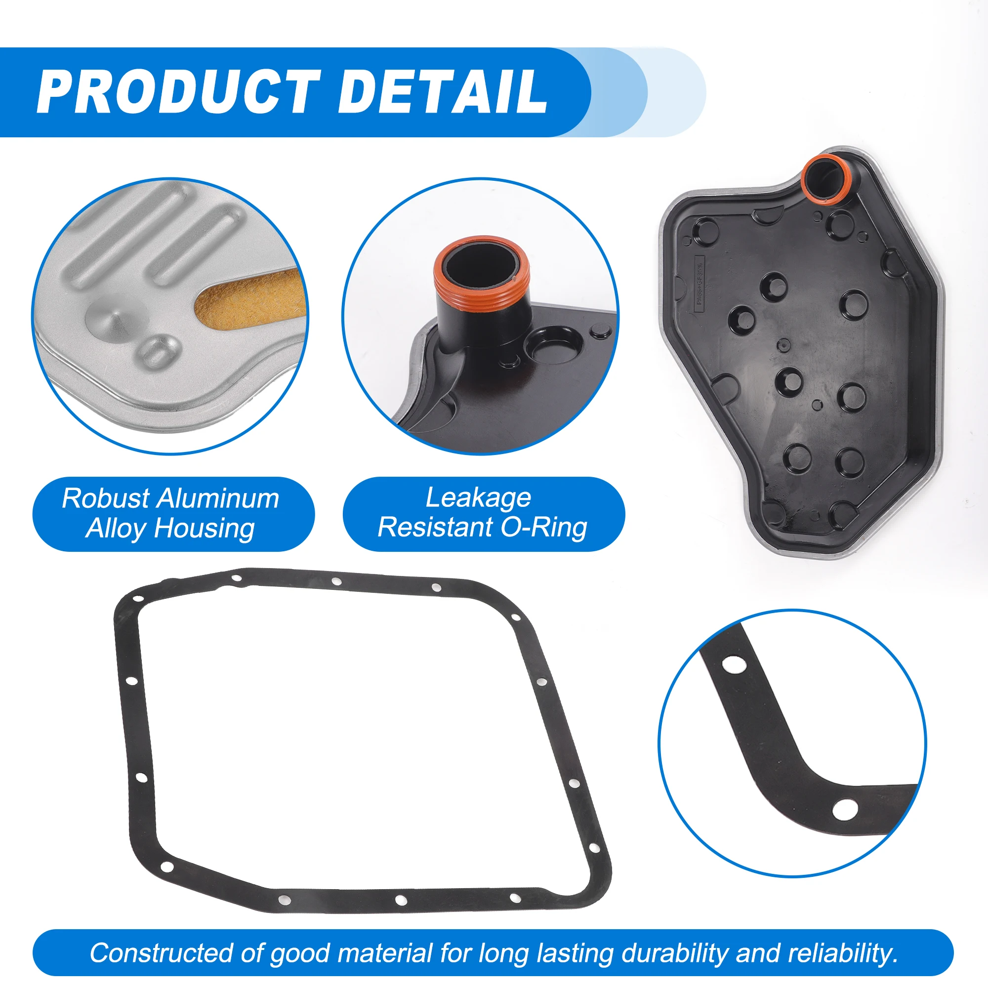 Filtro transmisión automática CVT UXCELL Ford Bronco 1994-1996 AOD-E/4R70W - imagen 4