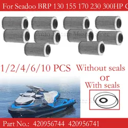 BRP 420956744 Filtro de aceite para Sea-Doo Rotax 1630 RXP-X/RXT-X/GTX