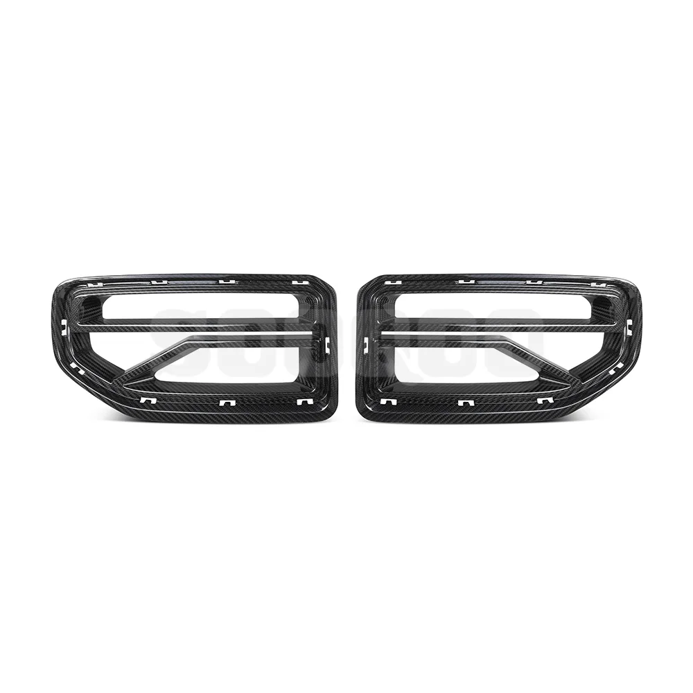 Parrilla frontal fibra carbono Prepreg SQ-V para BMW M2 G87 2023-2025 - imagen 4