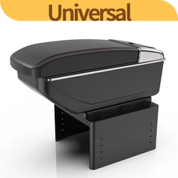 Caja Universal para reposabrazos de coche, modelo Universal, reposabrazos, accesorios para coche, caja de almacenamiento, piezas de reequipamiento, aumenta la fatiga