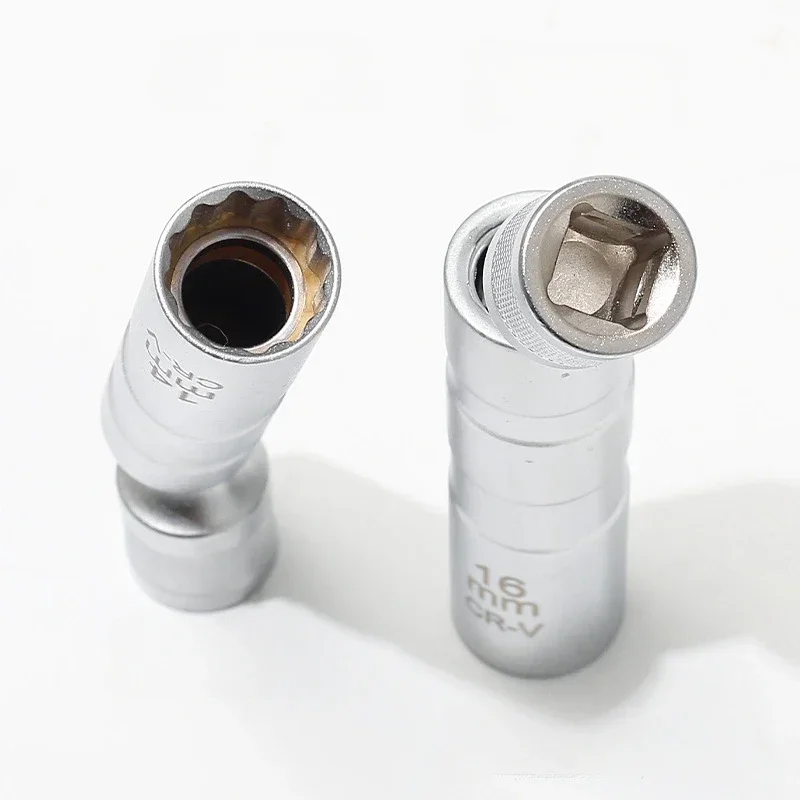 Adaptador llave de bujías pared delgada con junta universal magnética - imagen 3