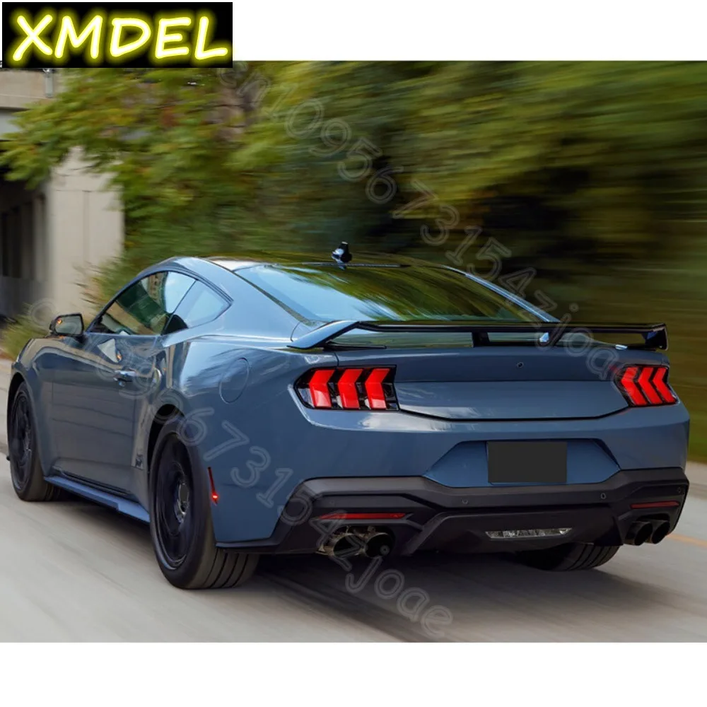 Difusor de parachoques trasero ABS negro brillante S650 para Ford Mustang GT 2024+ - imagen 3