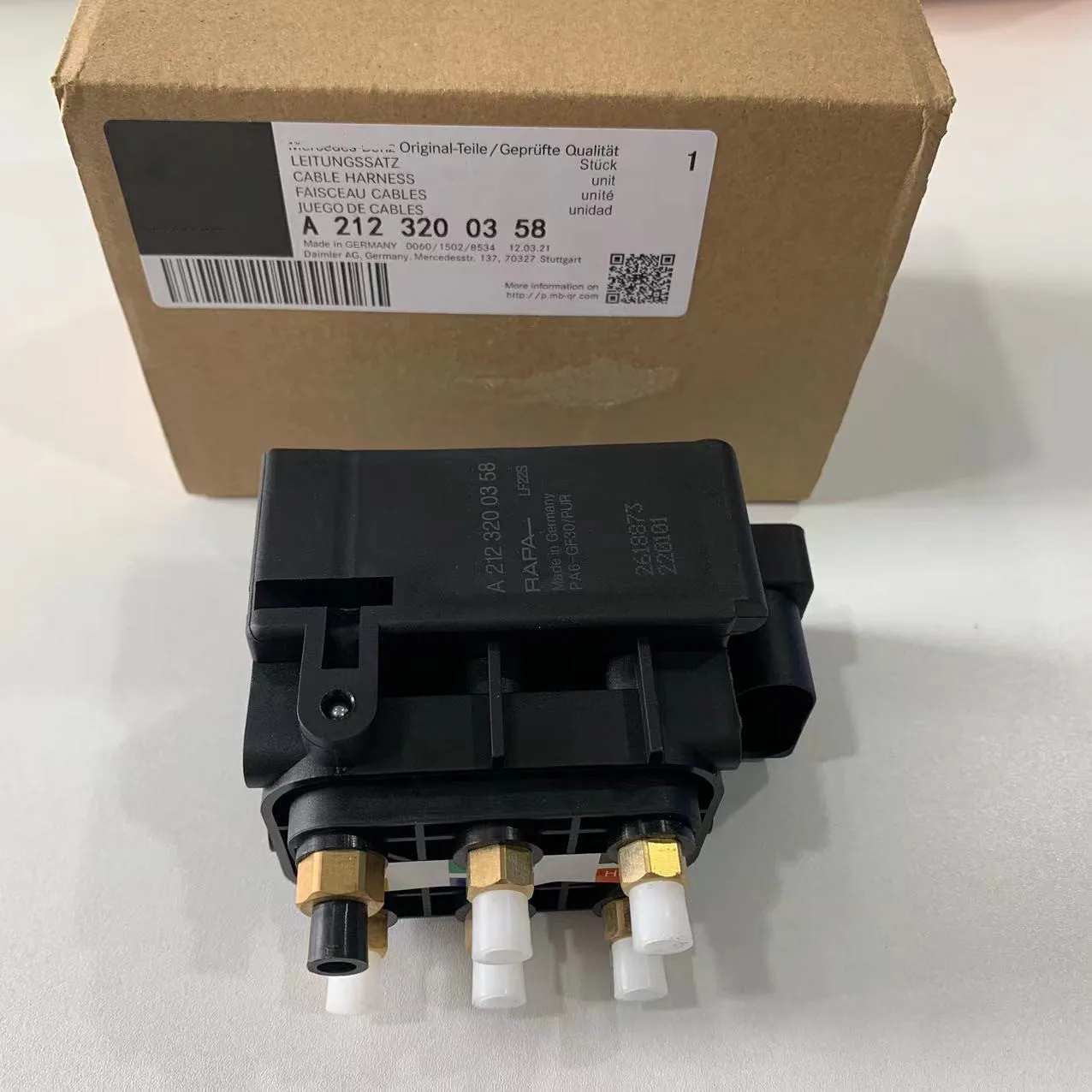 Válvula suspensión neumática Mercedes A2123200358 para ML GL