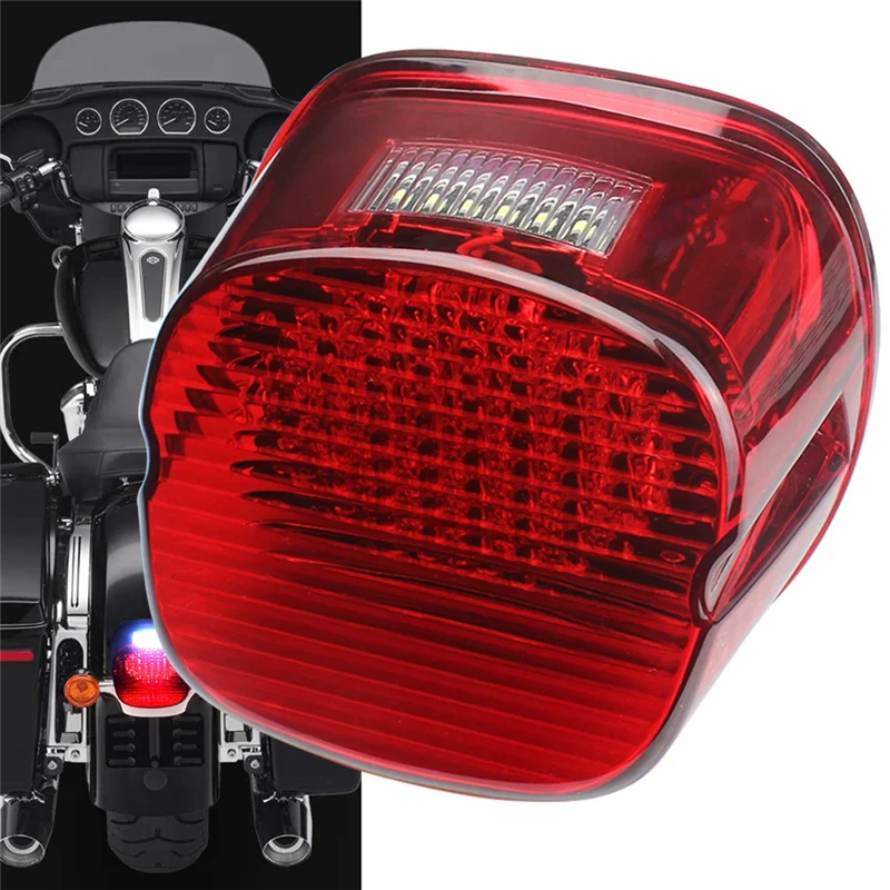 Luz freno LED trasera modificada motocicleta gran potencia penetrante - imagen 5