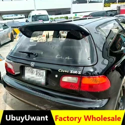 Para 1991-1995 Honda Civic SiR ii EG6 GEN 5 Hatcback alerón de maletero Kit de labio de techo alerón trasero de coche Kit Exterior de ala