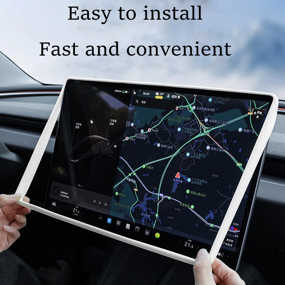 Marco protector de pantalla para Tesla Model 3 y Model Y - imagen 3