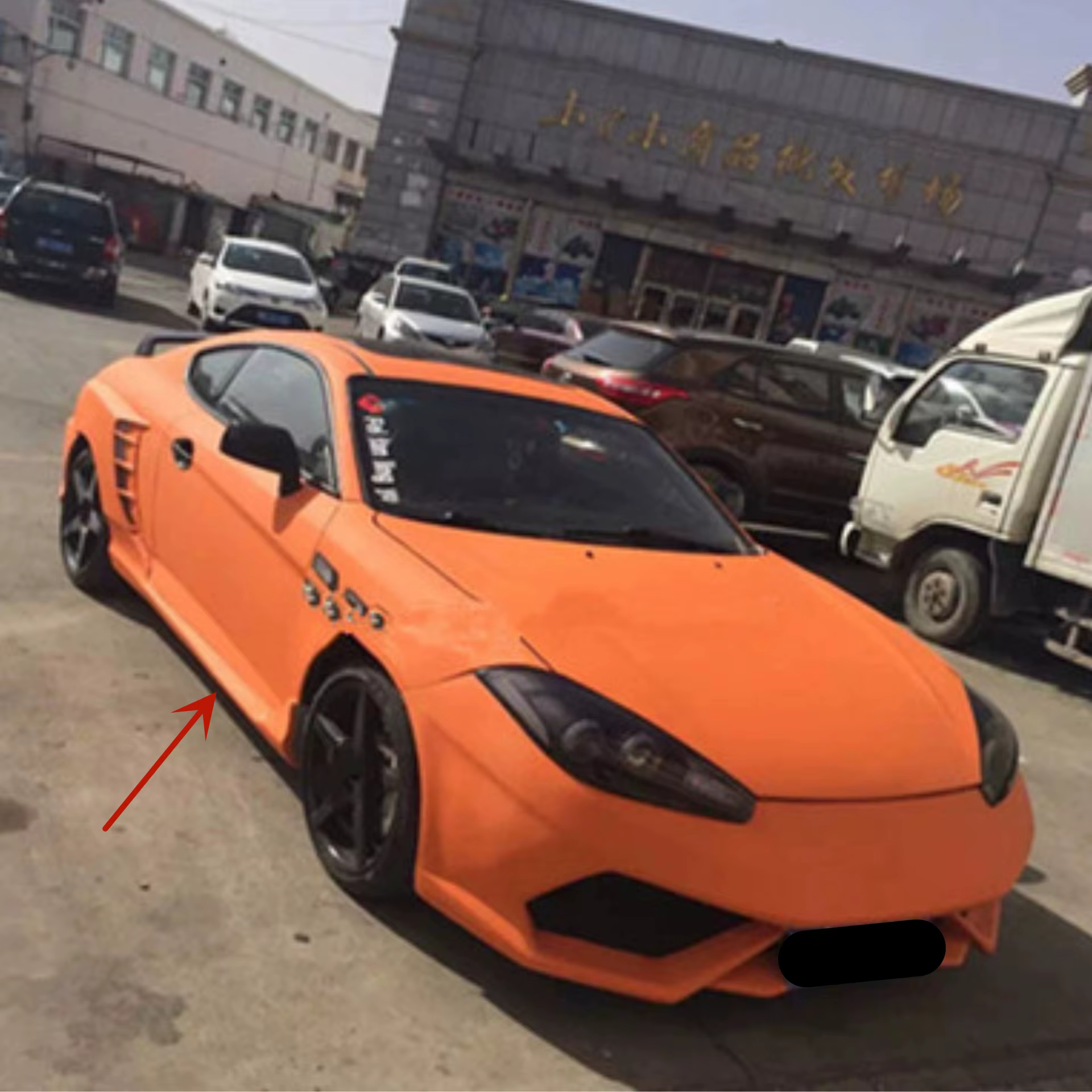 Kit de carrocería Hyundai Rohens Coupé 2007-2008 con paragolpes - imagen 2