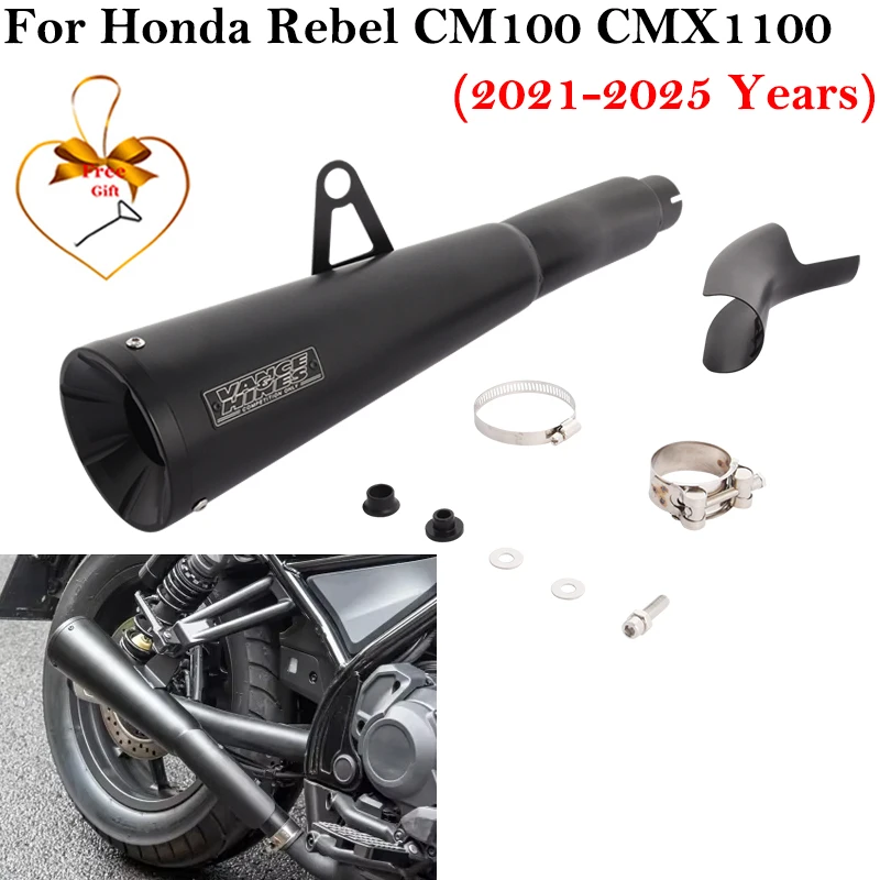 Escape slip-on Honda Rebel CMX1100 2021-2025 VH Link Pipe