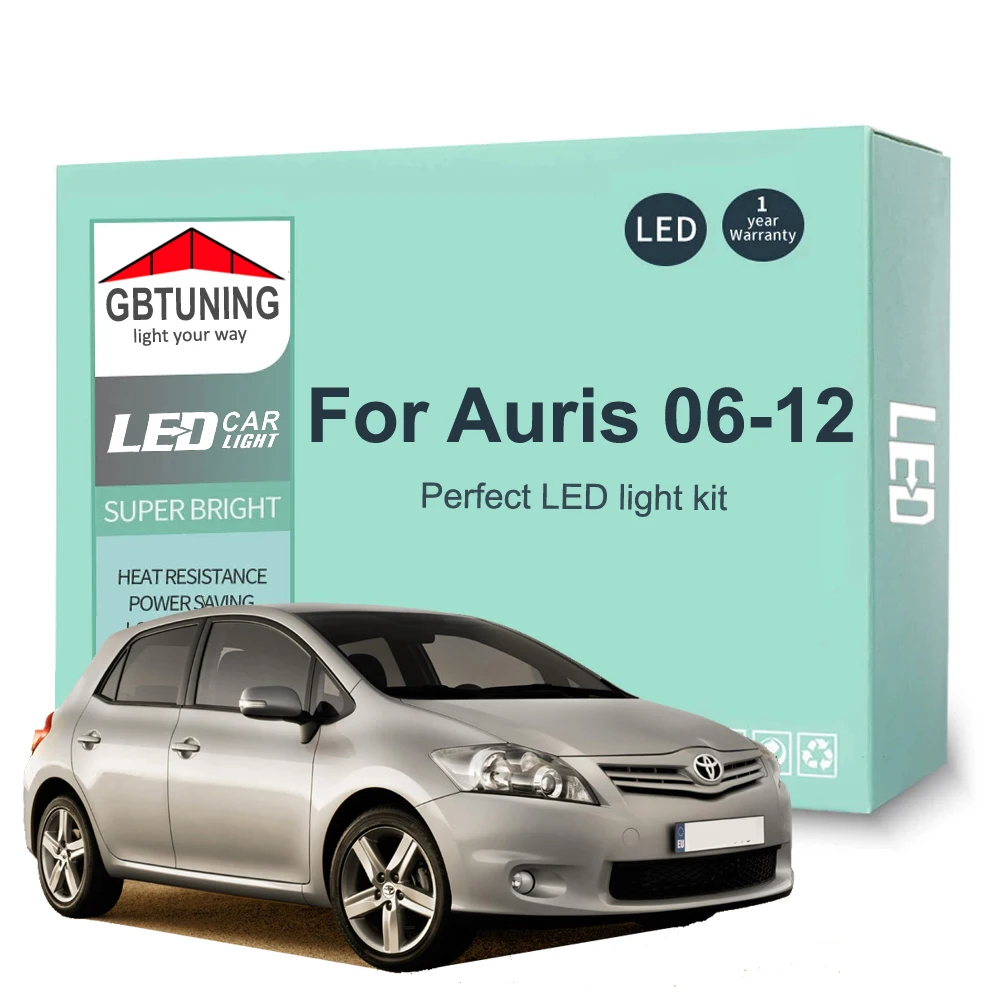 Bombillas LED interior Canbus para Toyota Auris E15 - maletero