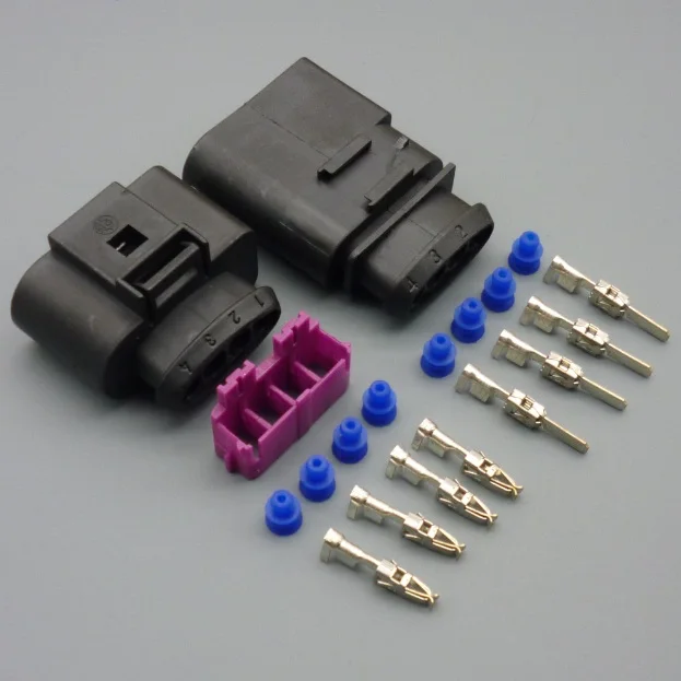 Conector bobina 1J0973724 VW-Audi 4 pines - imagen 4