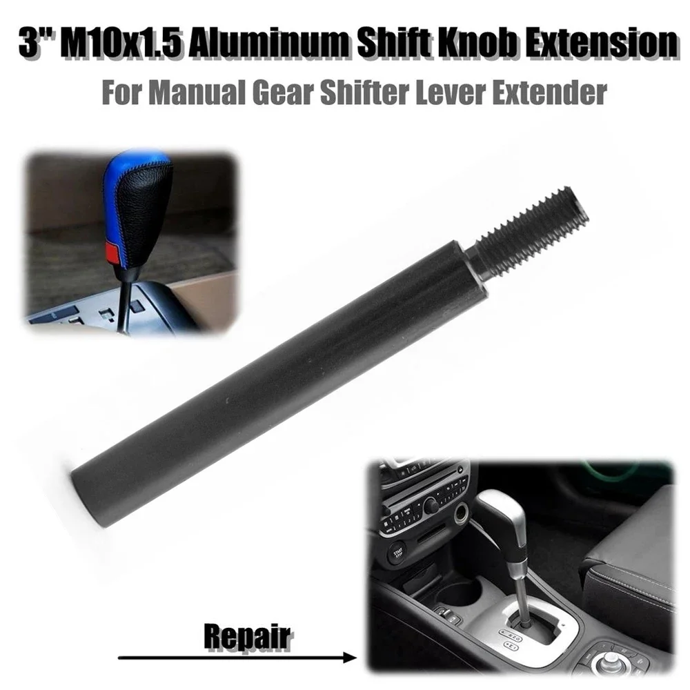Extensor palanca de cambios aluminio negro Honda - imagen 4