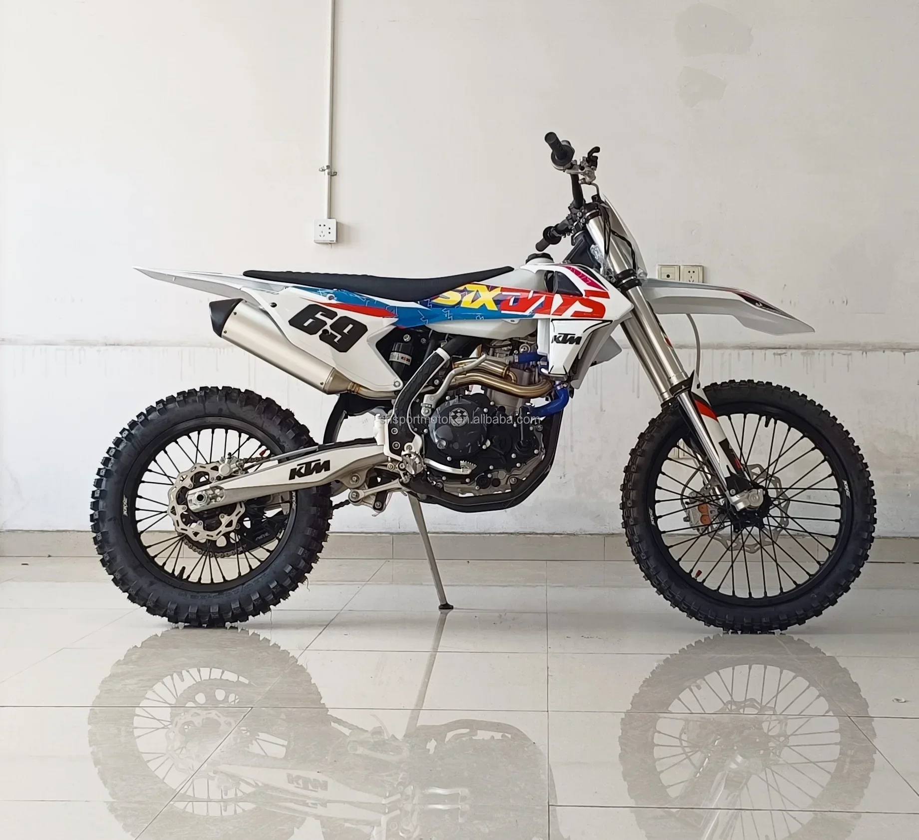 Moto cross 450 cc para adultos con eje de equilibrio, todoterreno 2 ruedas - imagen 4