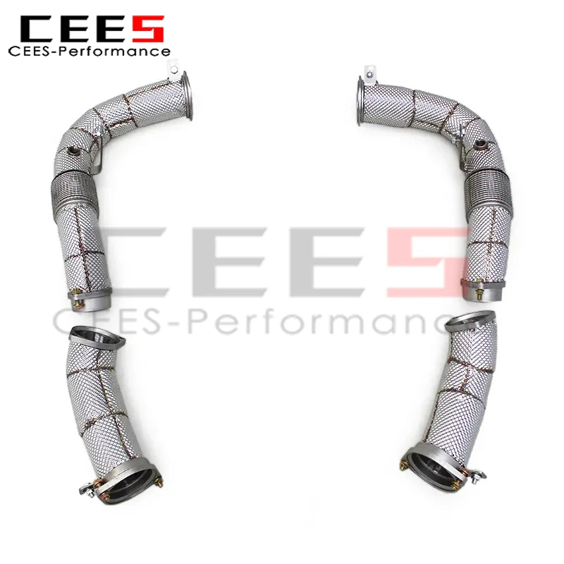 Tubo de bajada de escape Cees para BMW M5/M6 4.4 LCI 2024-2025