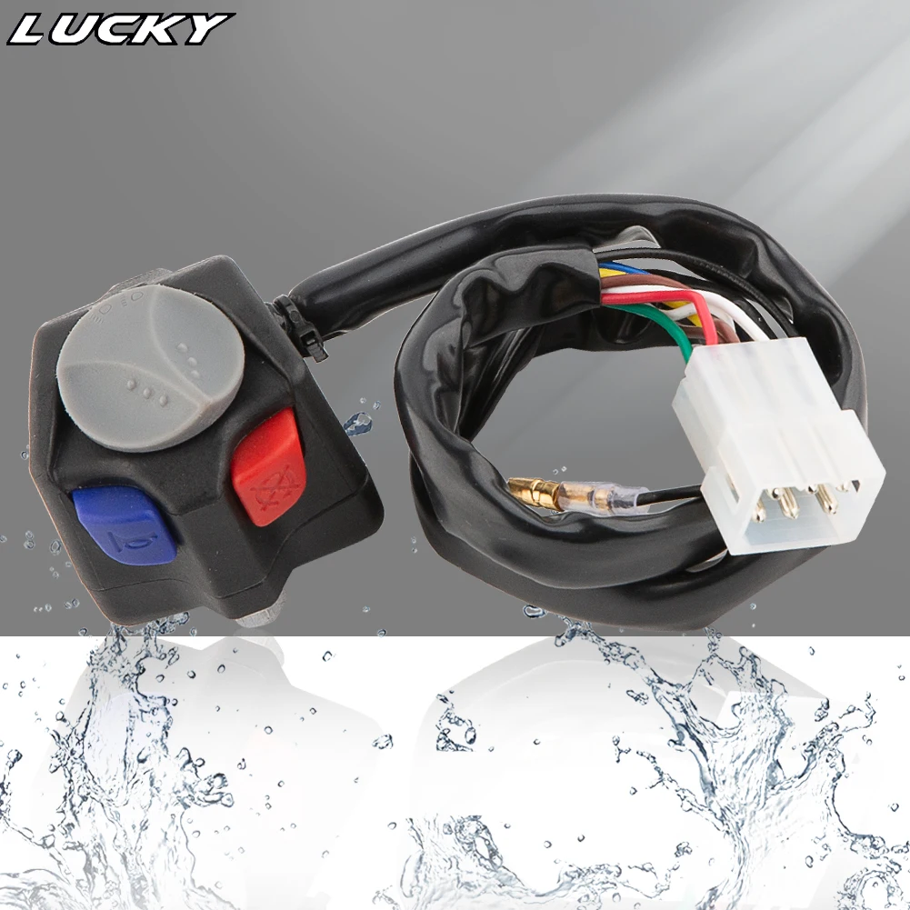Interruptor 3-en-1 KTM para EXC-F SXF – giro, bocina y arranque - imagen 5