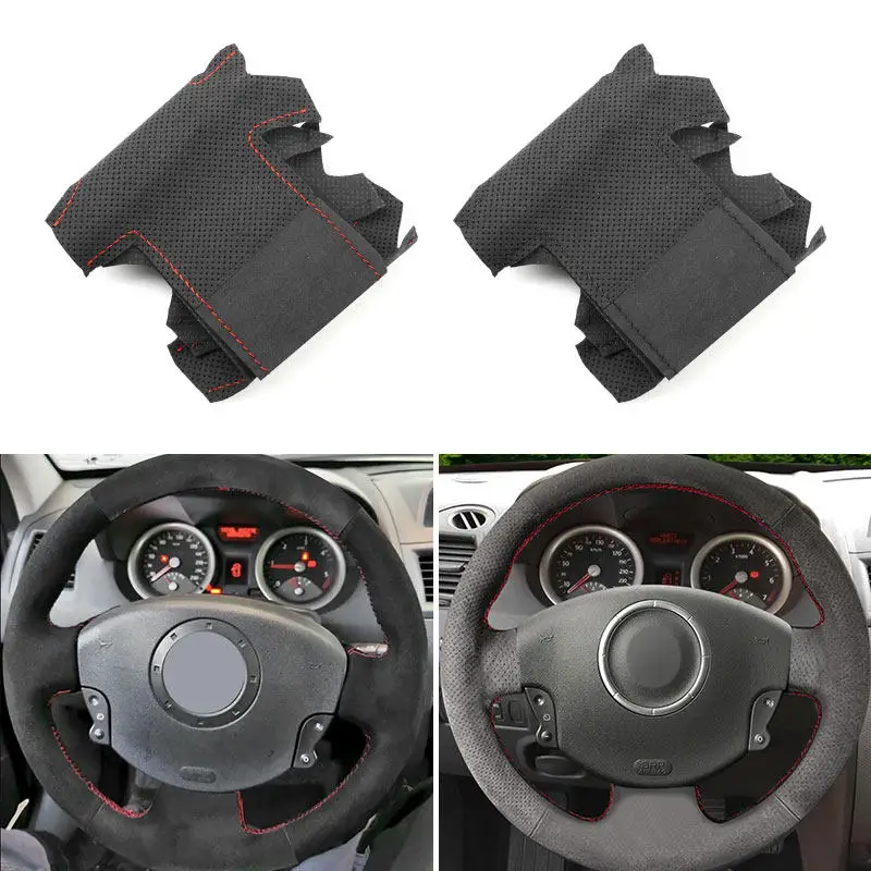 Funda de volante de ante para Renault Mégane II, Kangoo y Scénic II - imagen 2