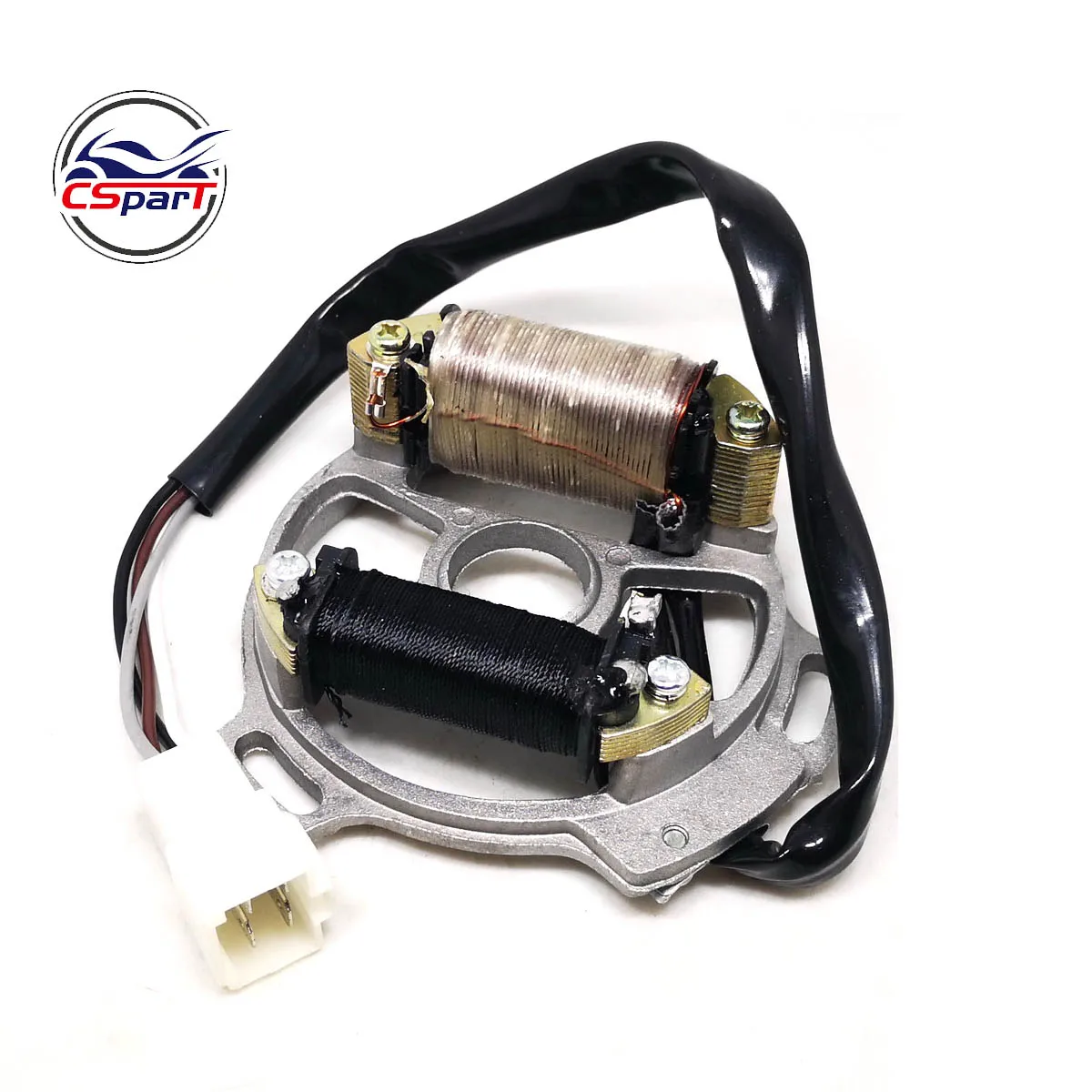 D1E41QMB Placa estator magneto Geely TB50 TB60 - imagen 2