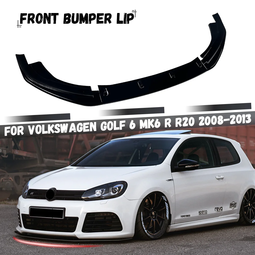 Labio delantero para Volkswagen Golf 6 R R20 2008-2013