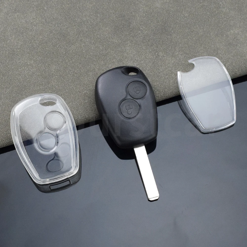 Carcasa Fob transparente para mando de automóvil