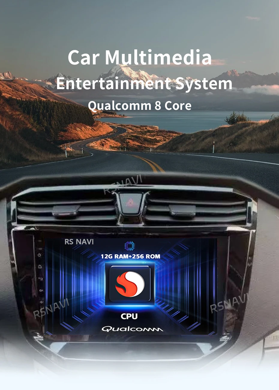Radio multimedia RSNAVI para Maxus T60 y T70