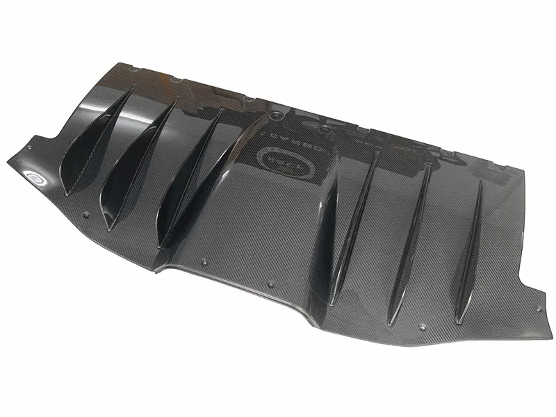Labio y difusor del parachoques trasero estilo OEM Ferrari 458 Italia - imagen 3