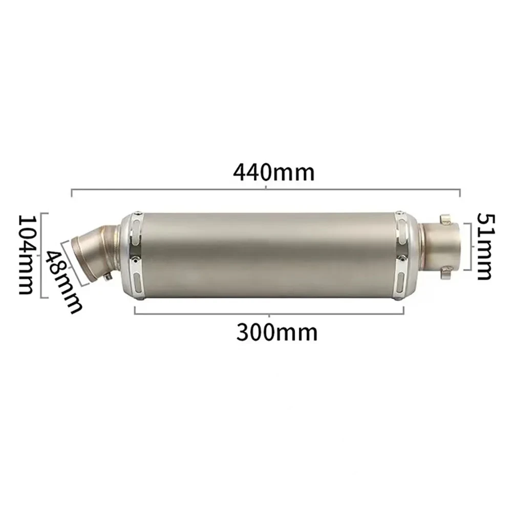 Yamaha escape silenciador para FZ6 y PCX125 - imagen 4
