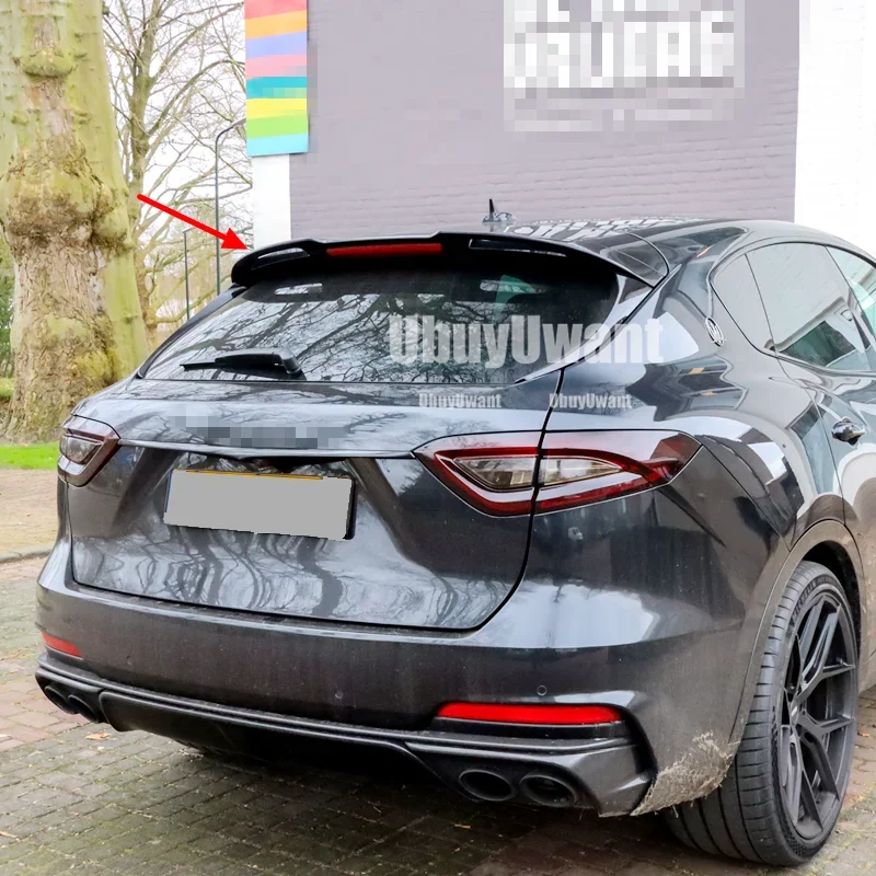 Alerón trasero fibra de carbono para Maserati Levante S - imagen 2