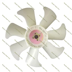 Aspa del ventilador de refrigeración Kubota D1105 para U30/35-3