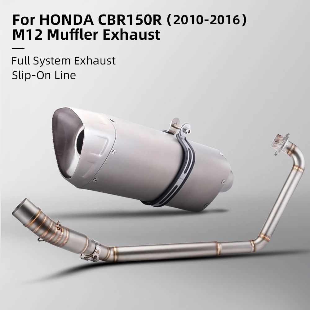 Tubo enlace escape Honda CBR150R CB150R 2010-2016