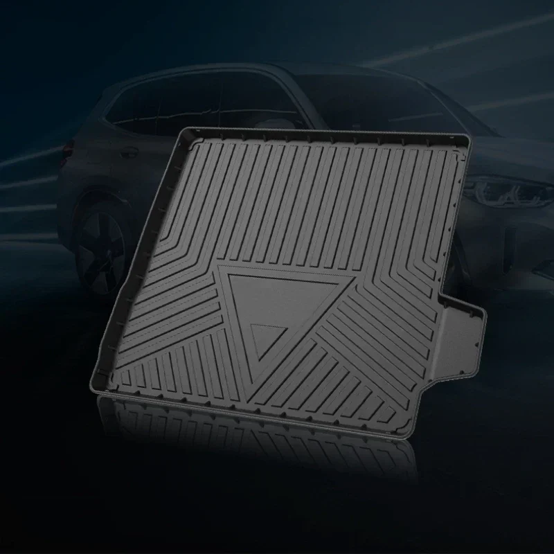 Cubierta para maletero trasero de coche, alfombrilla antideslizante de goma impermeable, revestimiento de carga TPE, accesorios para Volvo XC90 5/7 plazas 2015-2024 - imagen 4