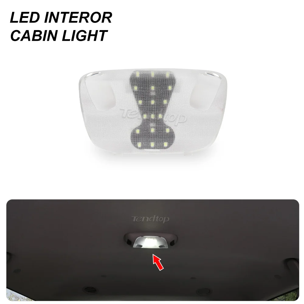 Lente luz techo interior Ford Mustang F-150 1994-2004 - imagen 2