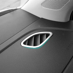 Aros decorativos de acero inoxidable para aireadores VW Polo 2011-2015