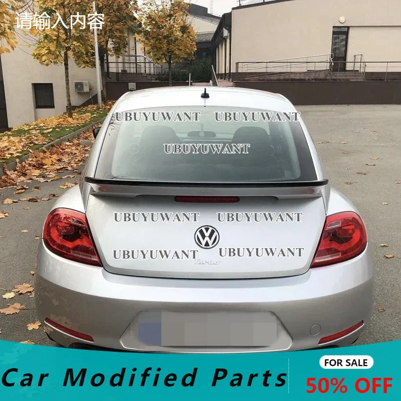 Alerón trasero Volkswagen Beetle GSR 2013-2018 ABS con imprimación - imagen 5