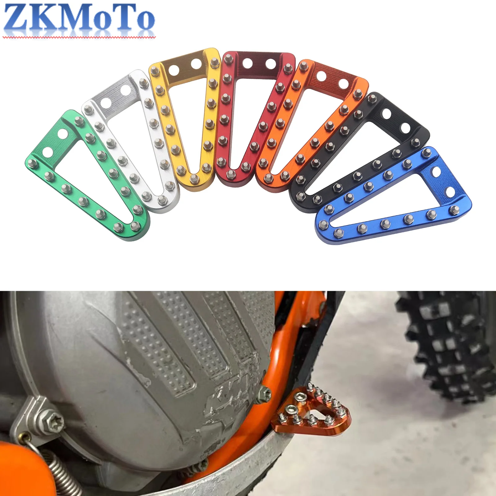 Palanca de freno trasero KTM 68mm – XC EXC SXF 125-500 2016-2023