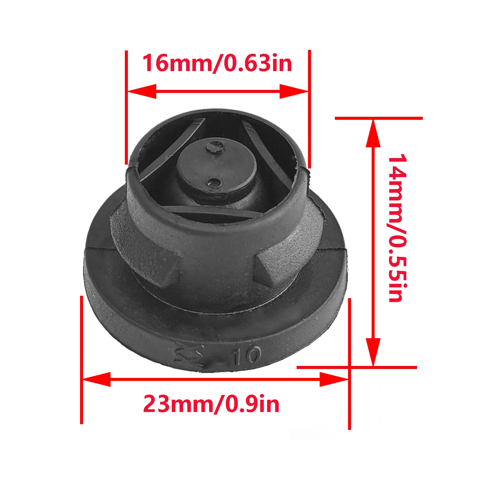 Caja filtro de aire con ojal de goma para Peugeot 1.6 HDI – 1422A3 - imagen 3
