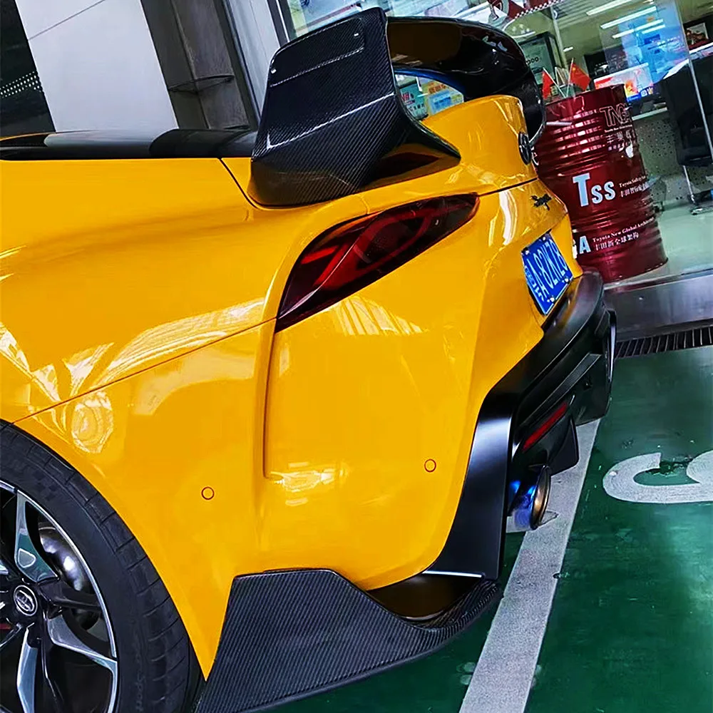 Alerón trasero fibra de carbono Toyota Supra A90 A91 MK5 2019-2022 - imagen 4