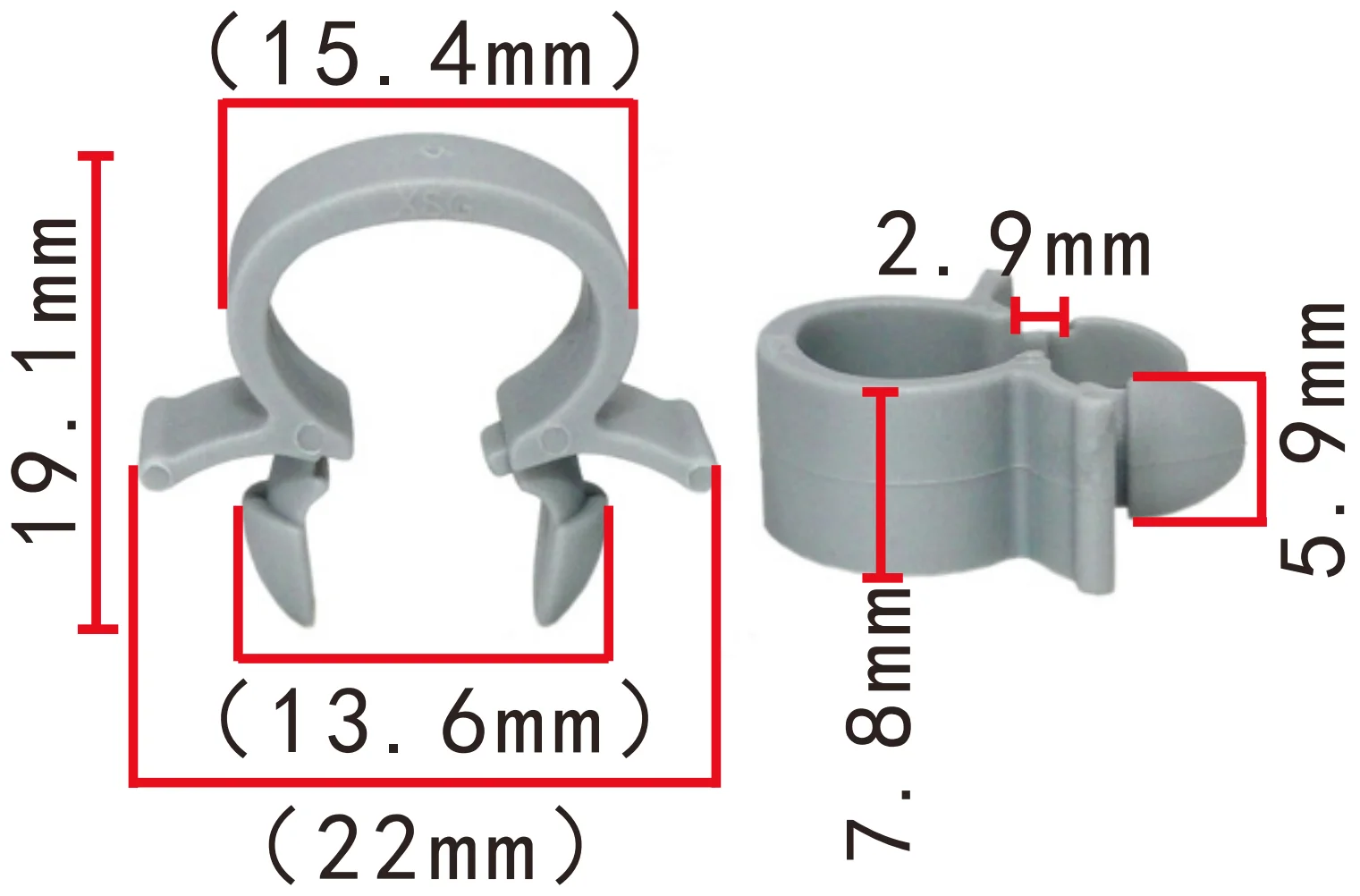 Shhworldsea Clip de ajuste de plástico OEM 477971851 - imagen 2