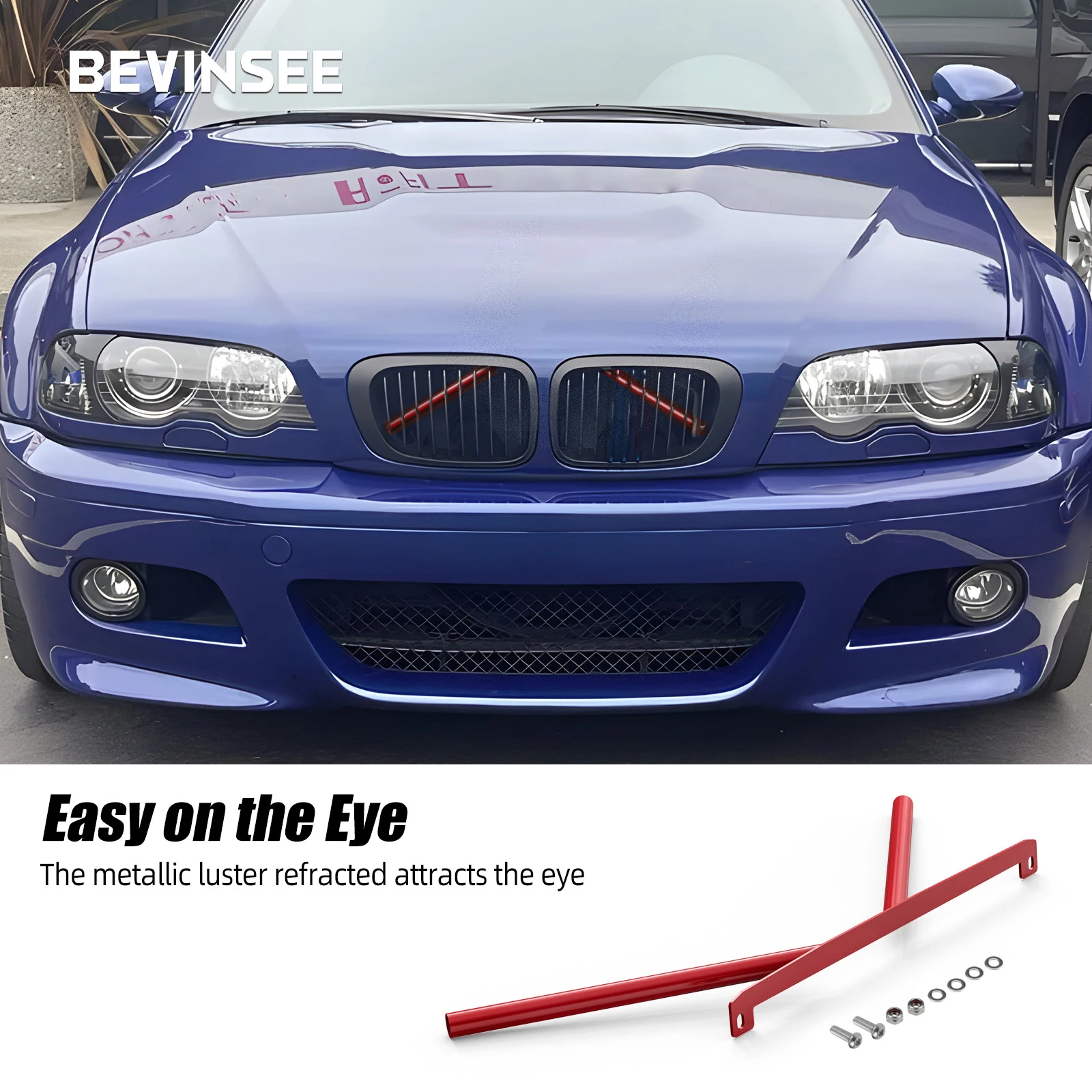 Soporte riñón BMW E46 323i 325i 328i 330i 1999-2006 BEVINSEE - imagen 5