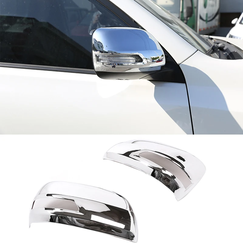 Tapa de retrovisor cromada ABS Toyota Land Cruiser Prado 150 - imagen 2