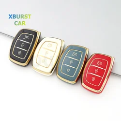 Funda para llave Hyundai TPU 3 botones – Tucson, Santa Fe e i30