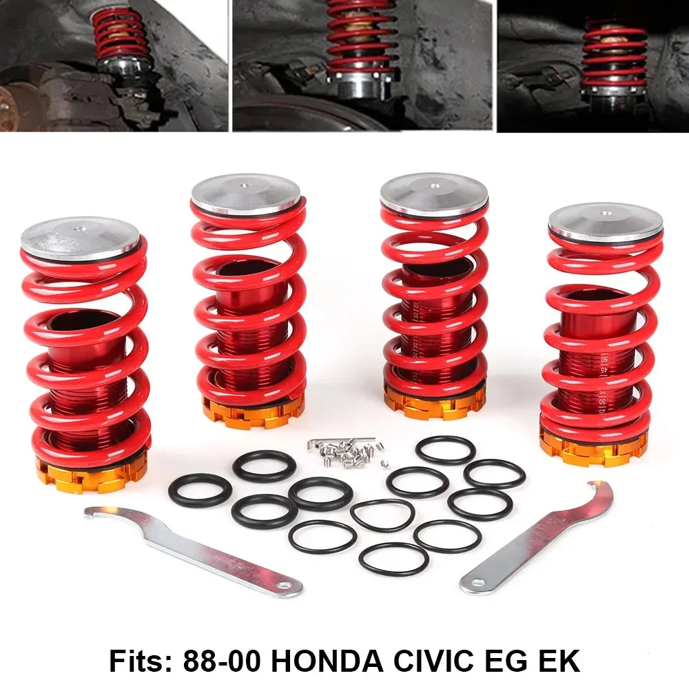 Kit de suspensión roscada ajustable para Honda Civic del Sol 1993-1997 - imagen 3
