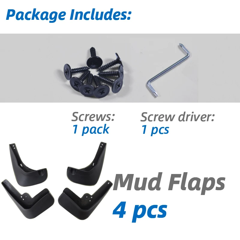 Guardabarros moldeados para Hyundai Sonata i45 YF 2011-2013 - imagen 3