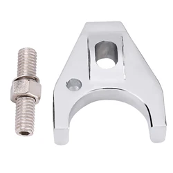 Abrazadera de distribuidor HEI de aluminio cromado para Chevy SBC/BBC