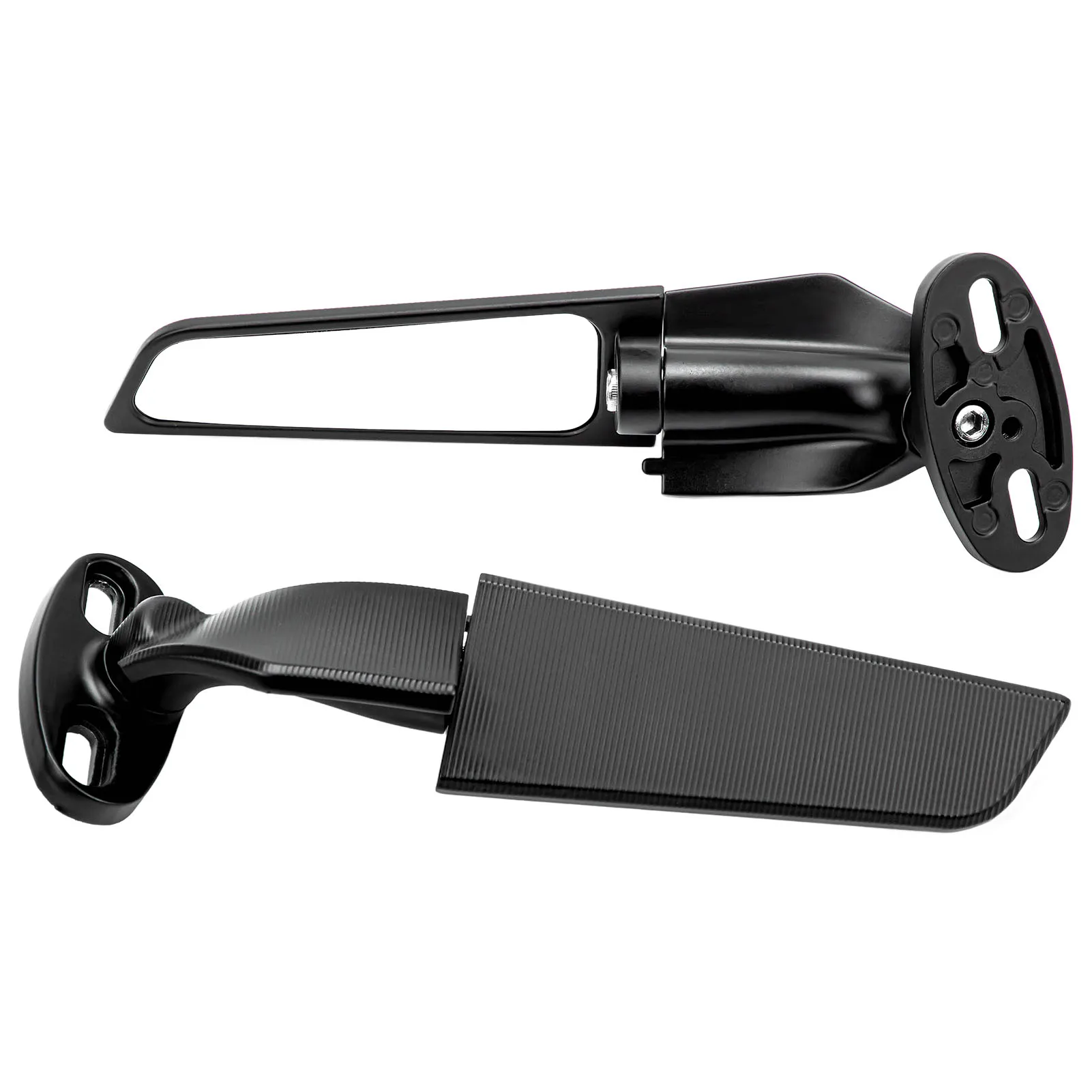 Espejo retrovisor lateral moto para Kawasaki Ninja 250/300 – orientable - imagen 2