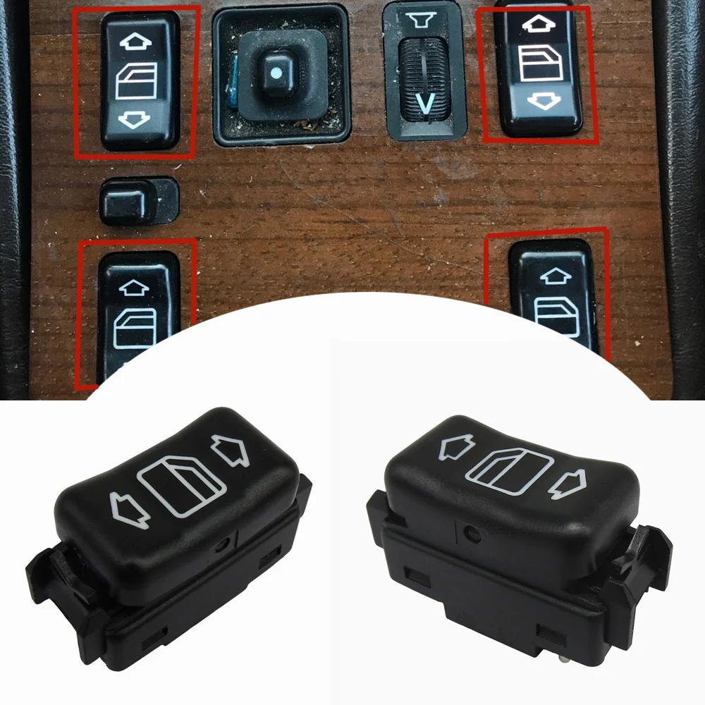Interruptor elevalunas para Mercedes-Benz W124 W126 W201 W463